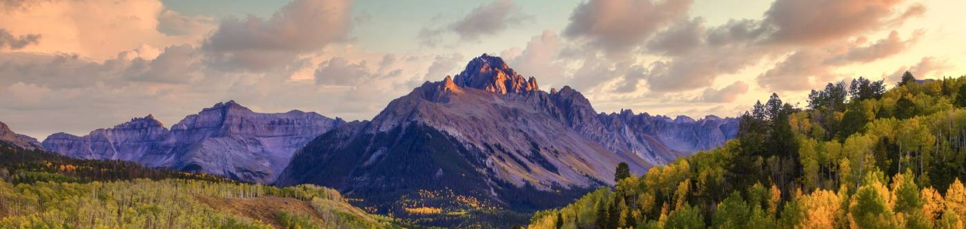 Mountains outside of Telluride, CO